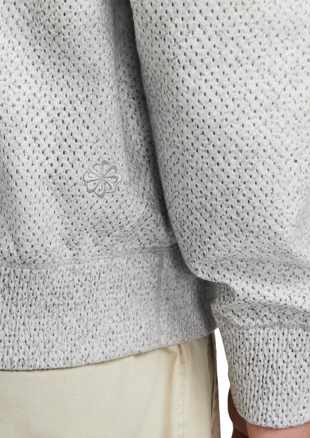 Nike AS M NSW TFADV PO Hoodie NKFWD-LT Smoke Grey/HTR/LT Smoke GREY-DX4303-084-L - Image 3