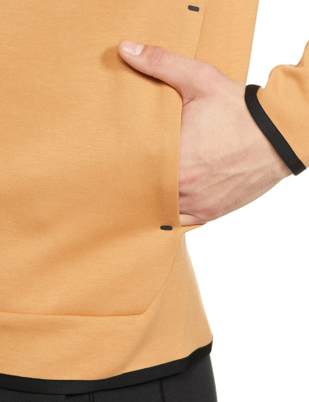 AS M NSW TCH FLC Hoodie FZ WR-Elemental GOLD/SAIL-CU4490-722-XL - Image 2